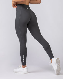Everyday Pocket Ankle Length Leggings - Granite-Leggings-XXS-062506GRNT-XXS-MNAPPRL43049-1-Muscle Nation