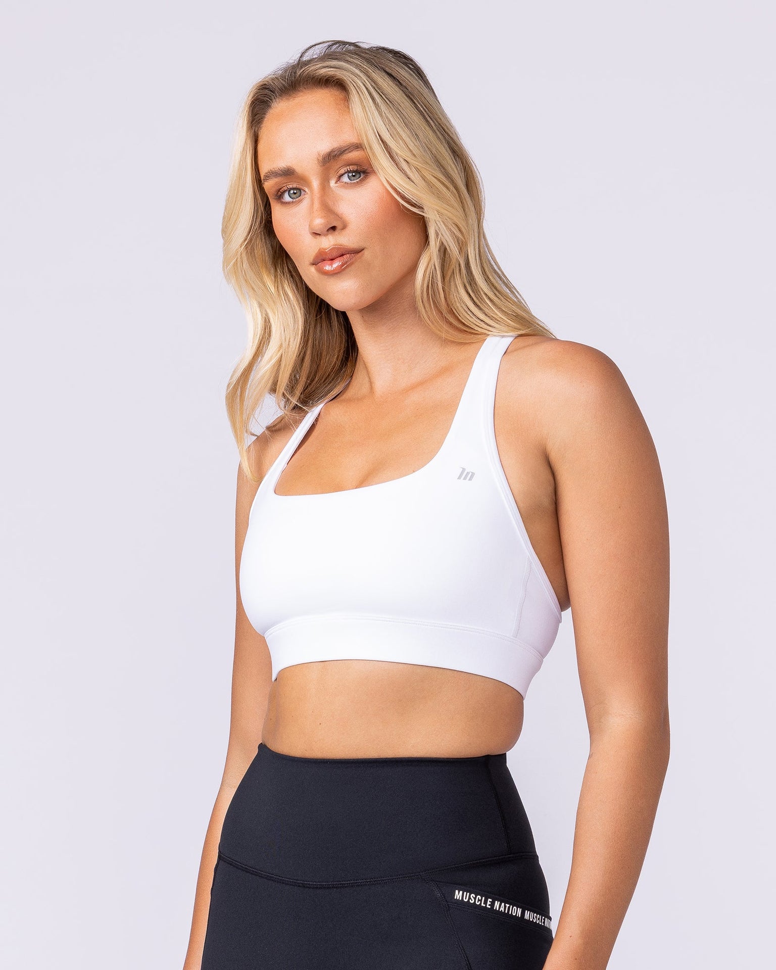 Everything Bra - White-Sports Bras-XS-112520WHT-XS-MNAPPRL45829-4-Muscle Nation