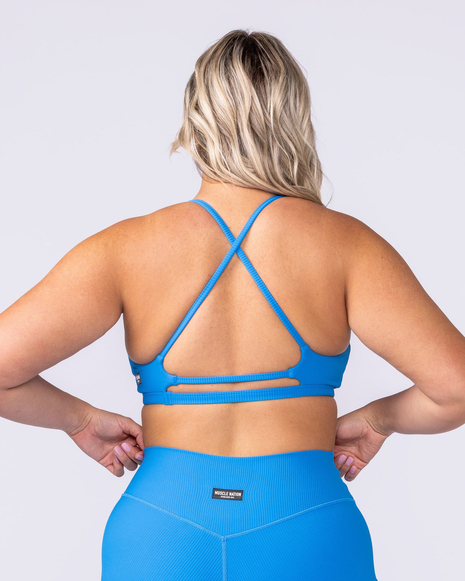 Fantasy Rib Bralette - Malibu-Bralettes-XXS-112503MLBU-XXS-MNAPPRL45854-4-Muscle Nation