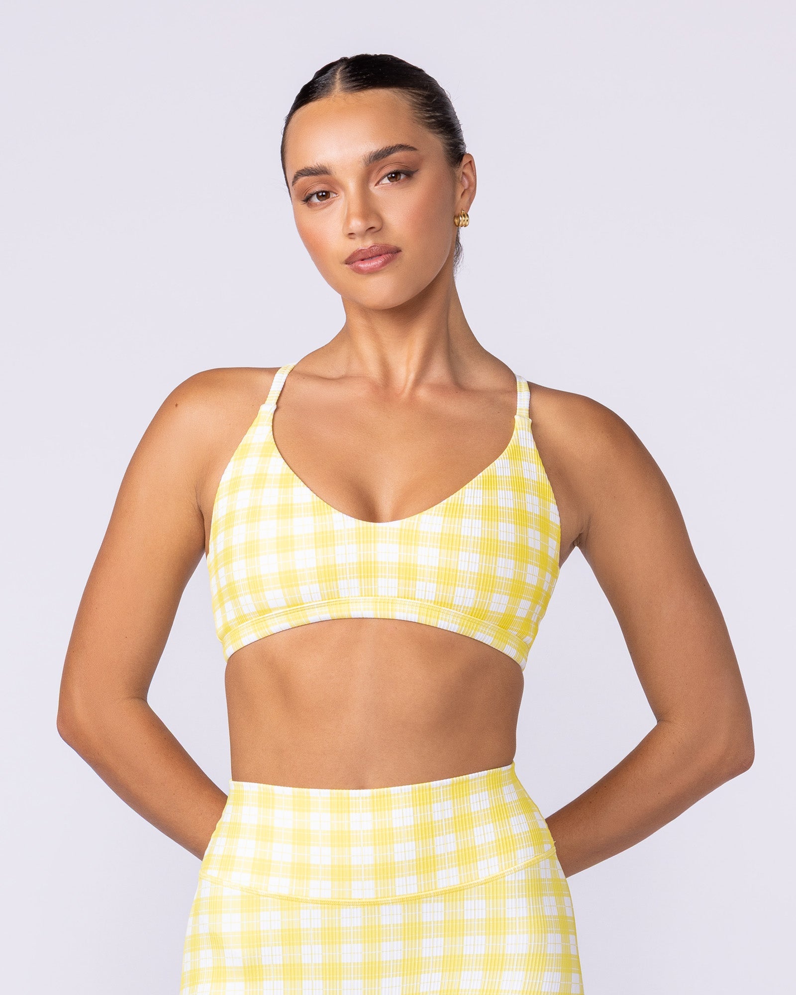 Fantasy Rib Bralette - Sunshine Prairie-Bralettes-XXS-112503SHNPR-XXS-MNAPPRL45862-3-Muscle Nation