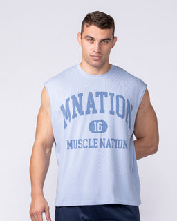 Fieldhouse Boxy Muscle Tank - Aero Blue