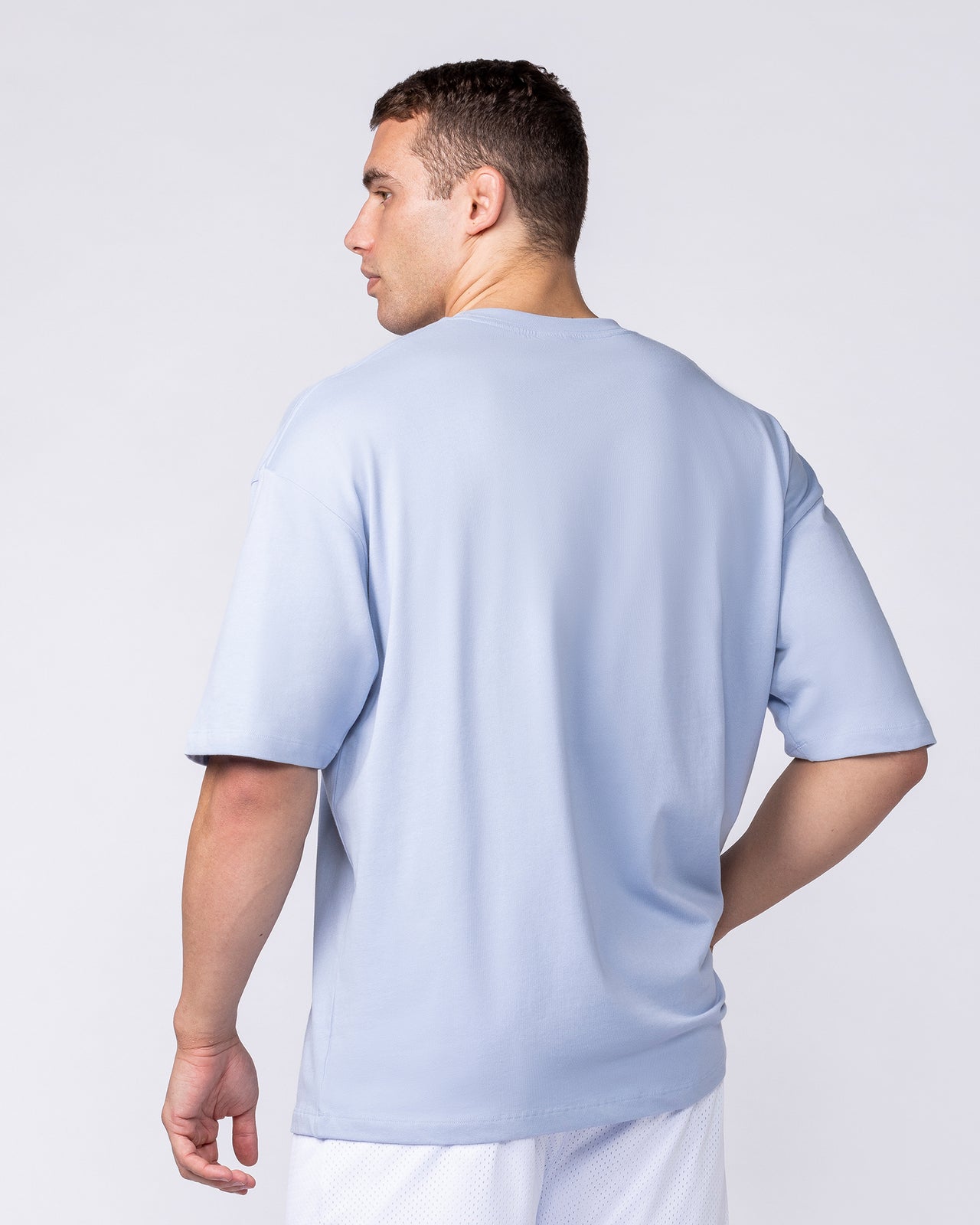 Fieldhouse Oversized Tee - Aero Blue
