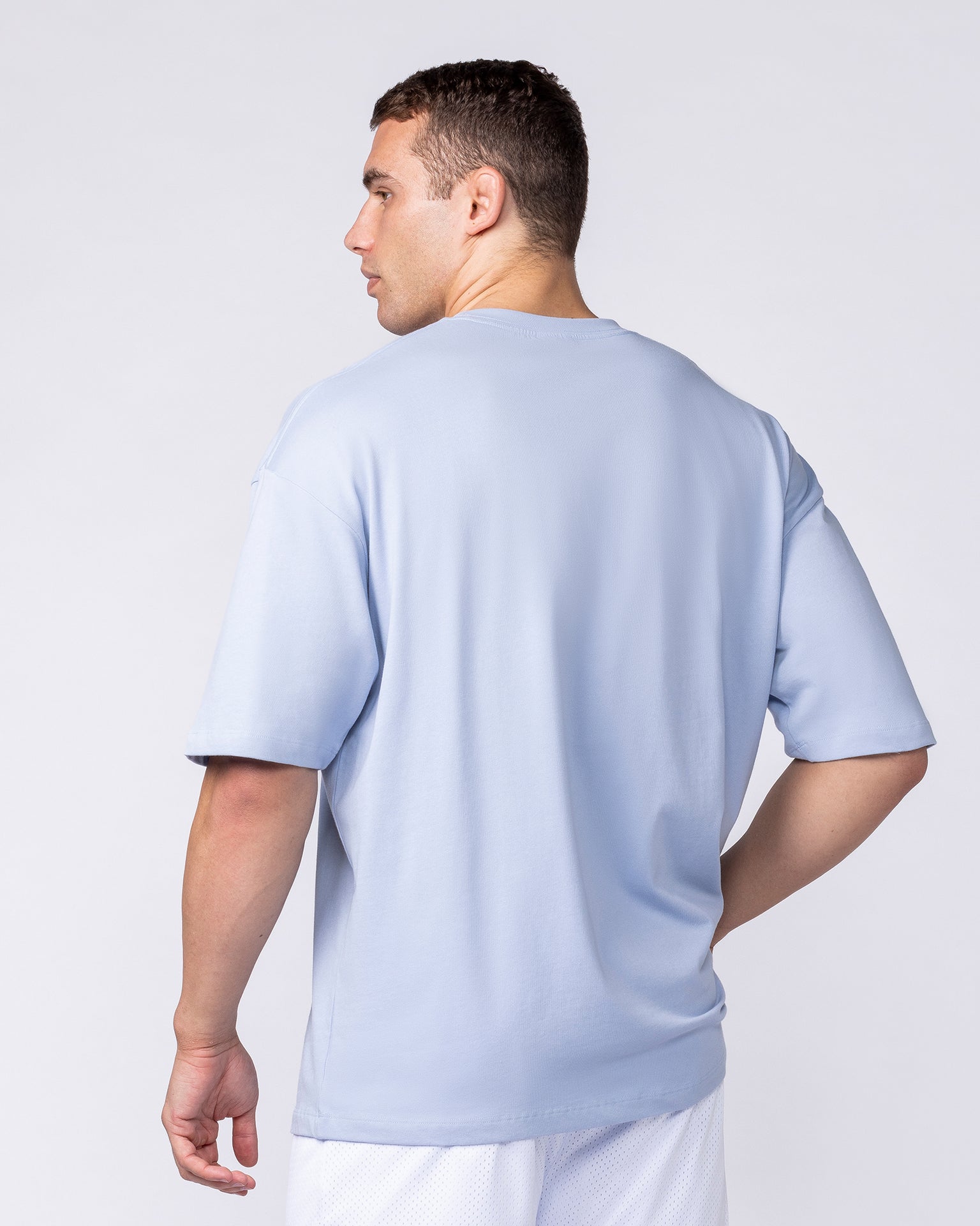 Fieldhouse Oversized Tee - Aero Blue