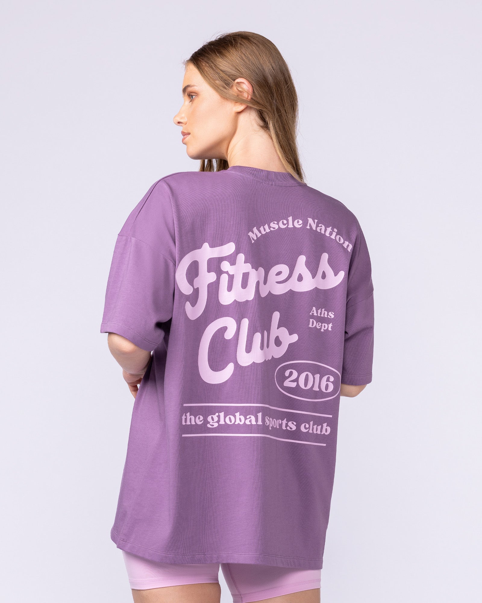 Fizz Oversized Tee - Thistle-T-Shirts-XXS-1125173THST-XXS-MNAPPRL45914-3-Muscle Nation