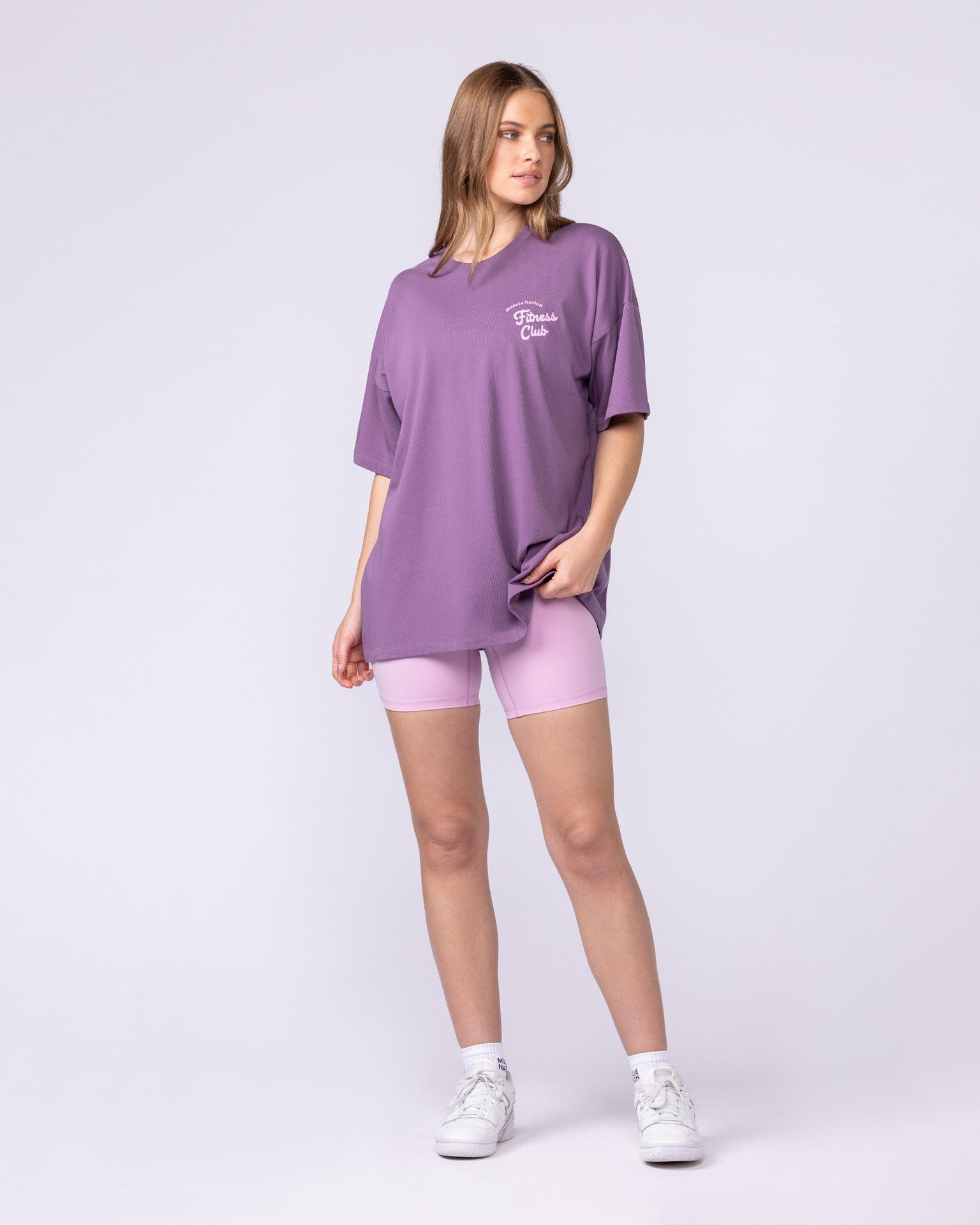 Fizz Oversized Tee - Thistle-T-Shirts-XXS-1125173THST-XXS-MNAPPRL45914-6-Muscle Nation