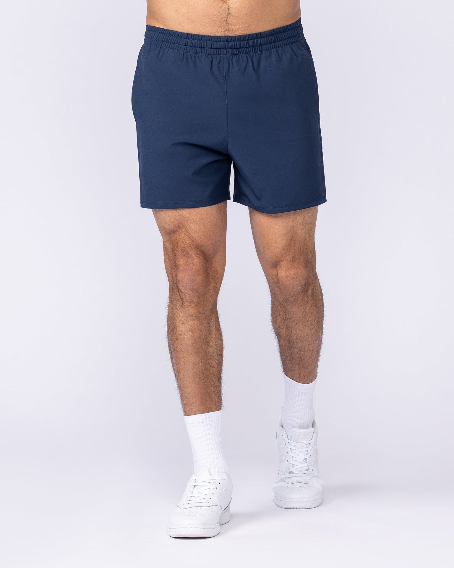 Function 4" Shorts - Navy-Shorts-S-042362NAVY-S-MNAPPRL22312-3-Muscle Nation