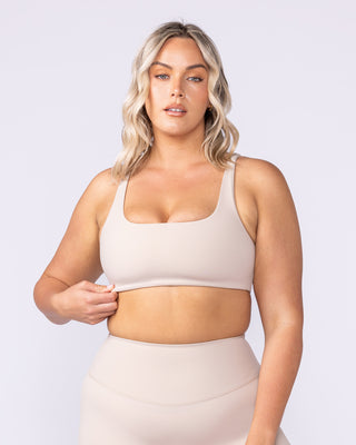 Fundamental Aura Bra - Sand-Sports Bras-XXS-1125102SAND-XXS-MNAPPRL45950-2-Muscle Nation