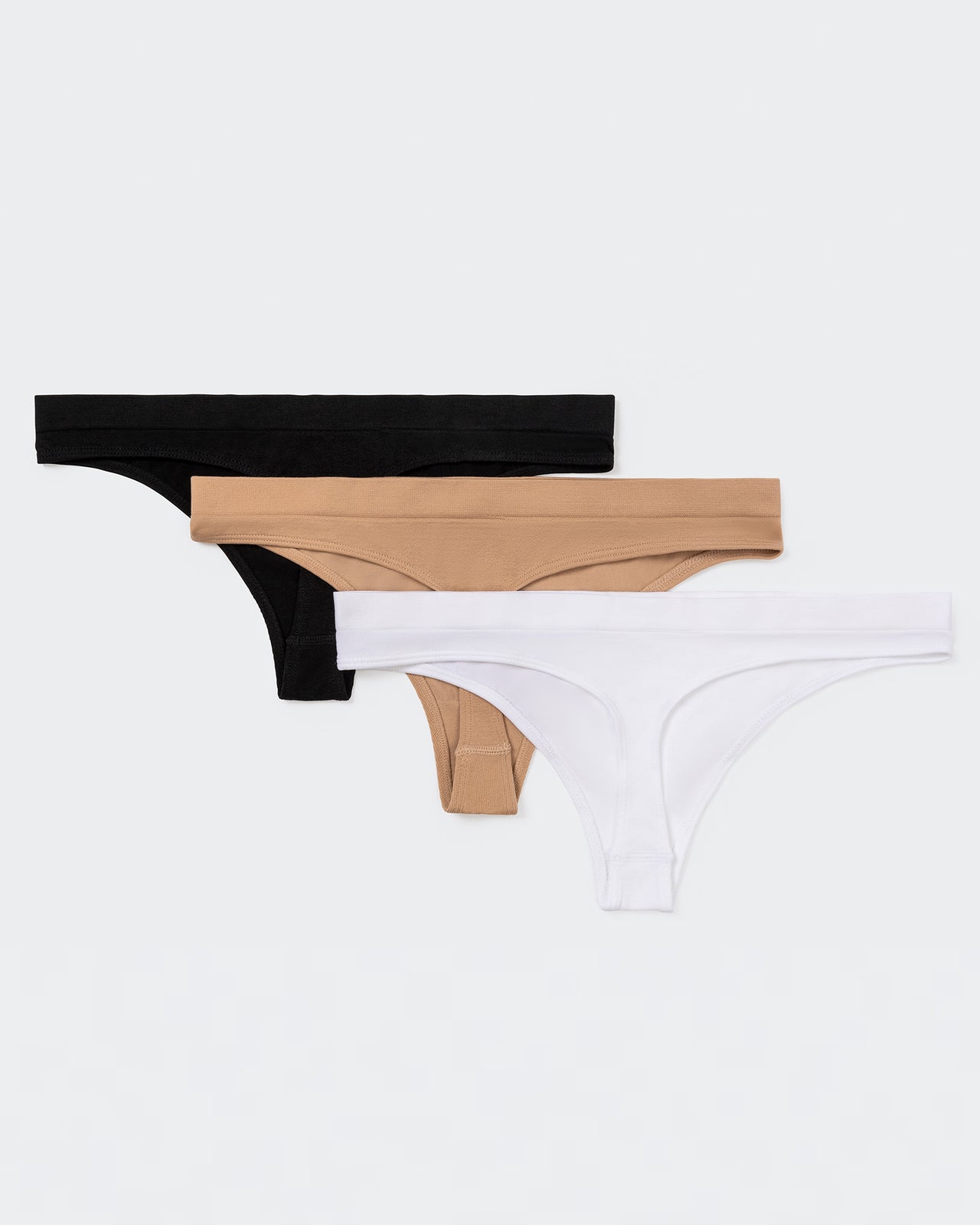 Seamless G String - 3 Pack (Black, White, Sand)-Underwear-XS-MNAPPRL8767-MNAPPRL8767-2-Muscle Nation