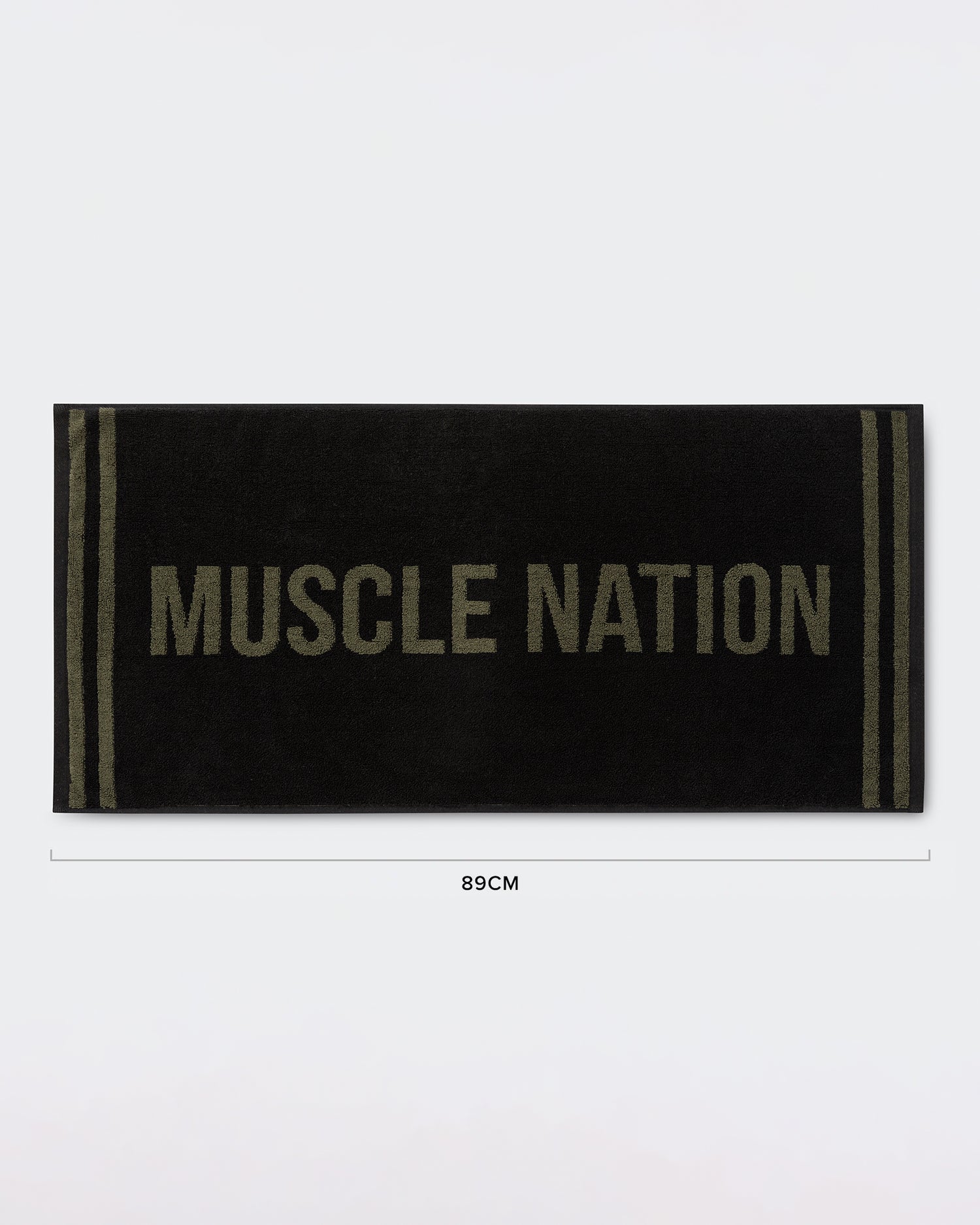 Sweat Towel - Black/Dark Khaki-Accessories-Black / Dark Khaki-ACC022564BLKDKHAK-ONE-MNAPPRL42430-1-Muscle Nation