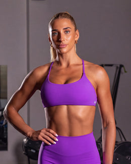 Afterglow Bralette - Viola