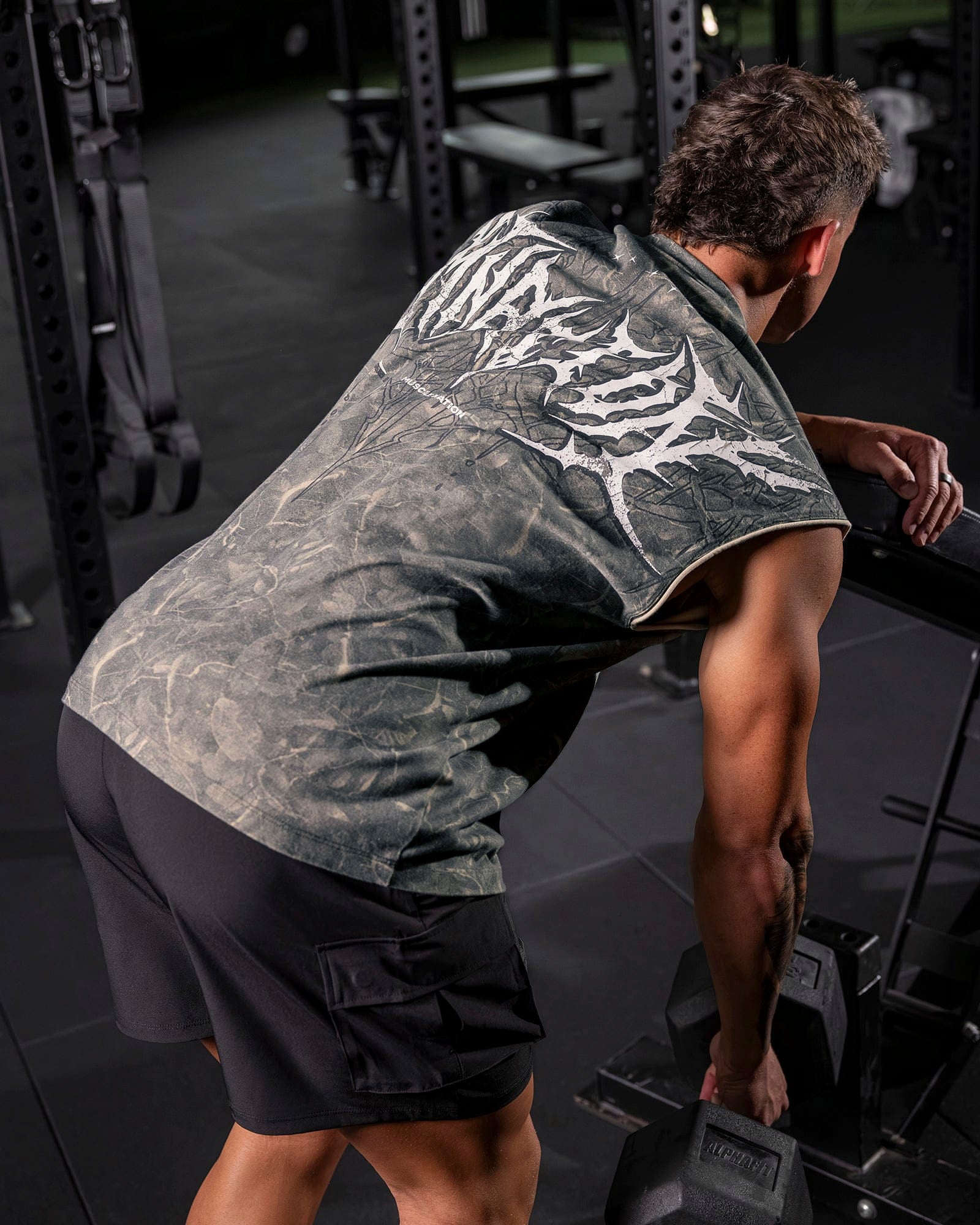 Gothic Boxy Muscle Tank