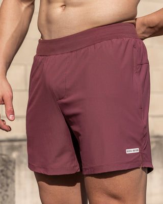 On Repeat Training 5" Shorts - Maroon