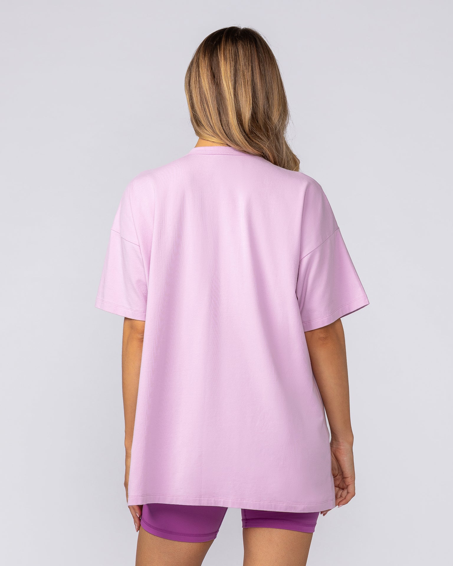 Hangry Oversized Tee - Rosewater-T-Shirts-XXS-092510RSWT-XXS-MNAPPRL44352-5-Muscle Nation