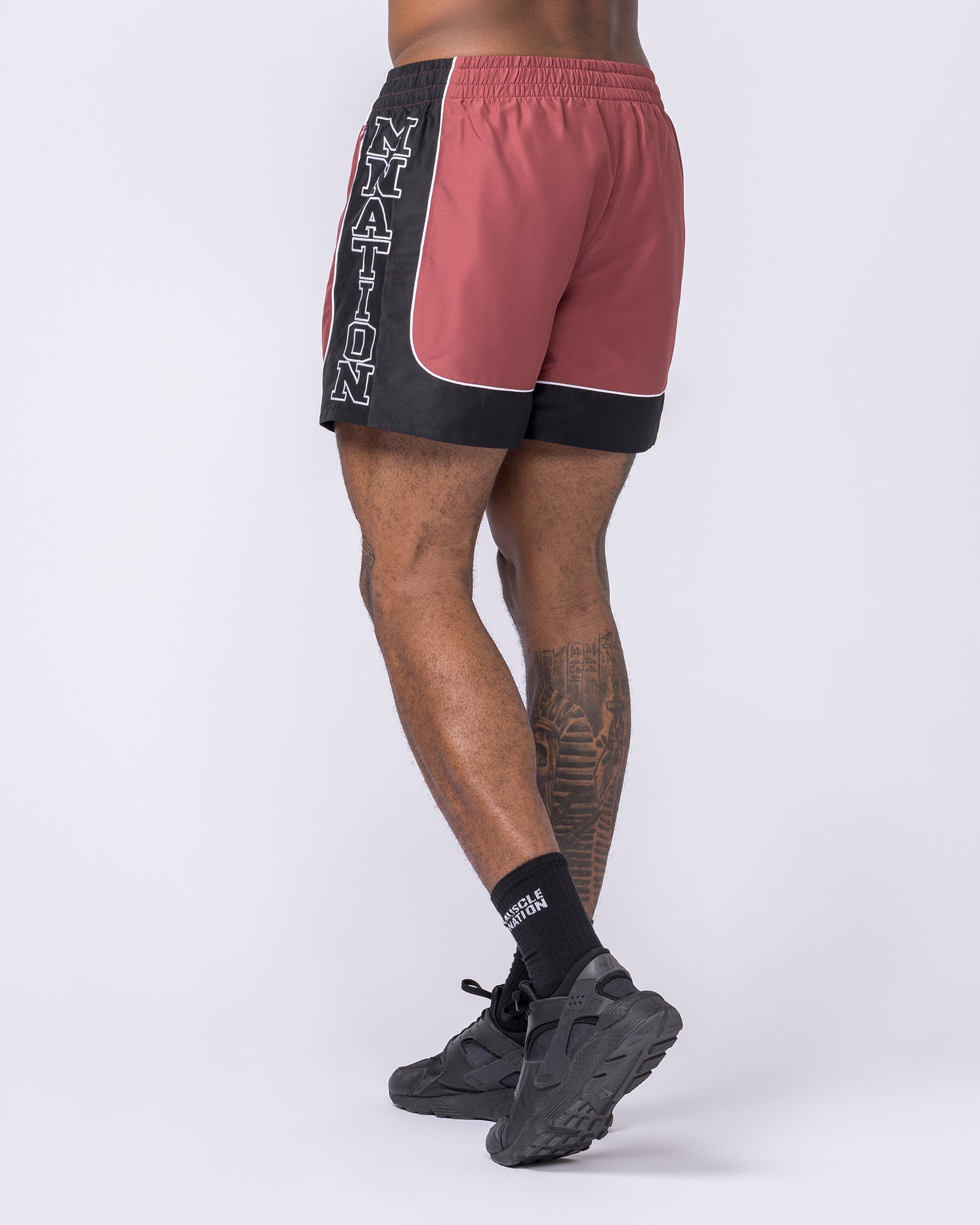 Headliner 5" Shorts - Rust-Shorts-S-022620RST-S-MNAPPRL48663-3-Muscle Nation