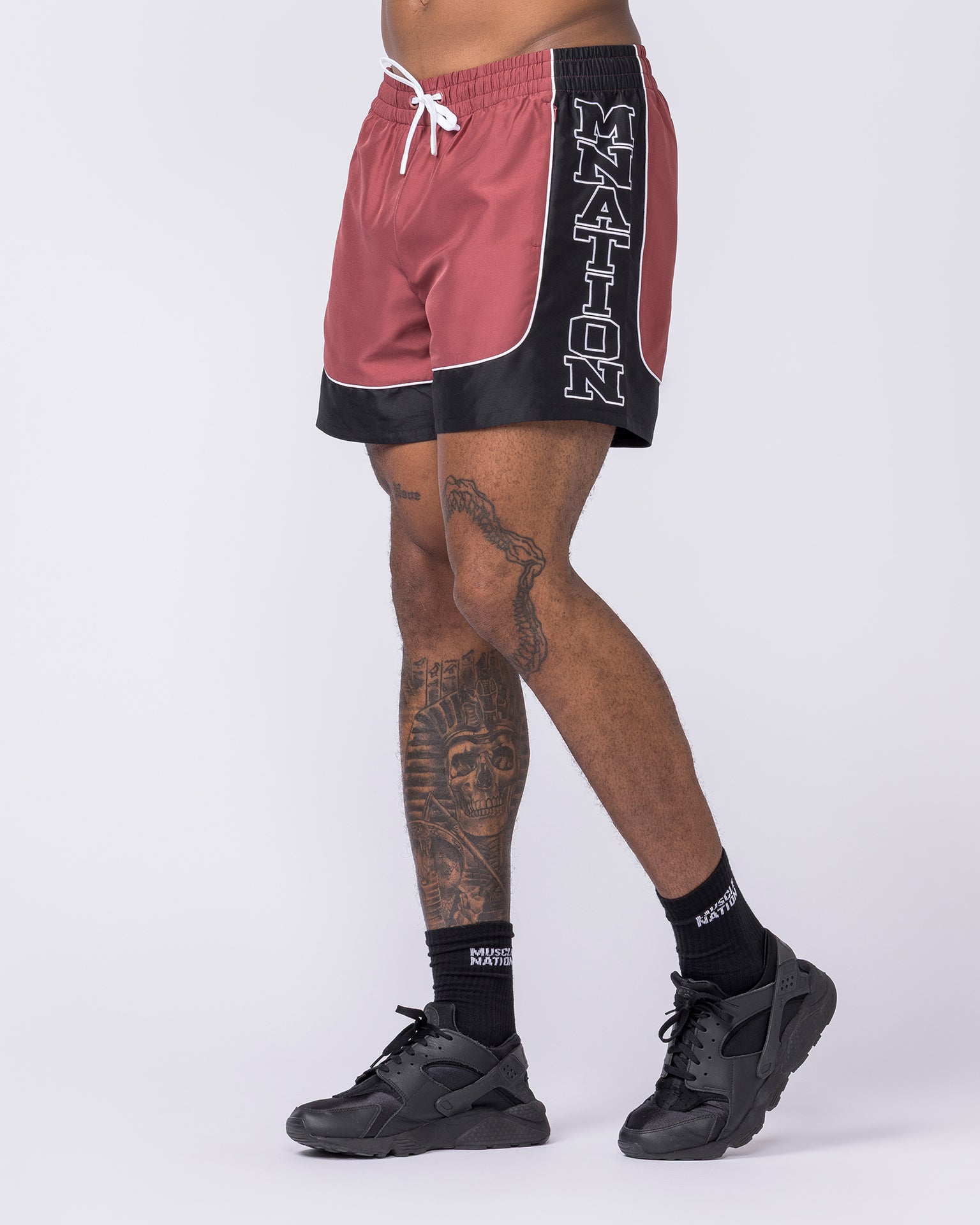 Headliner 5" Shorts - Rust-Shorts-S-022620RST-S-MNAPPRL48663-5-Muscle Nation