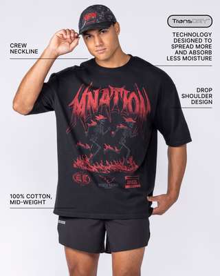 Hell Mile Running Tee - Black