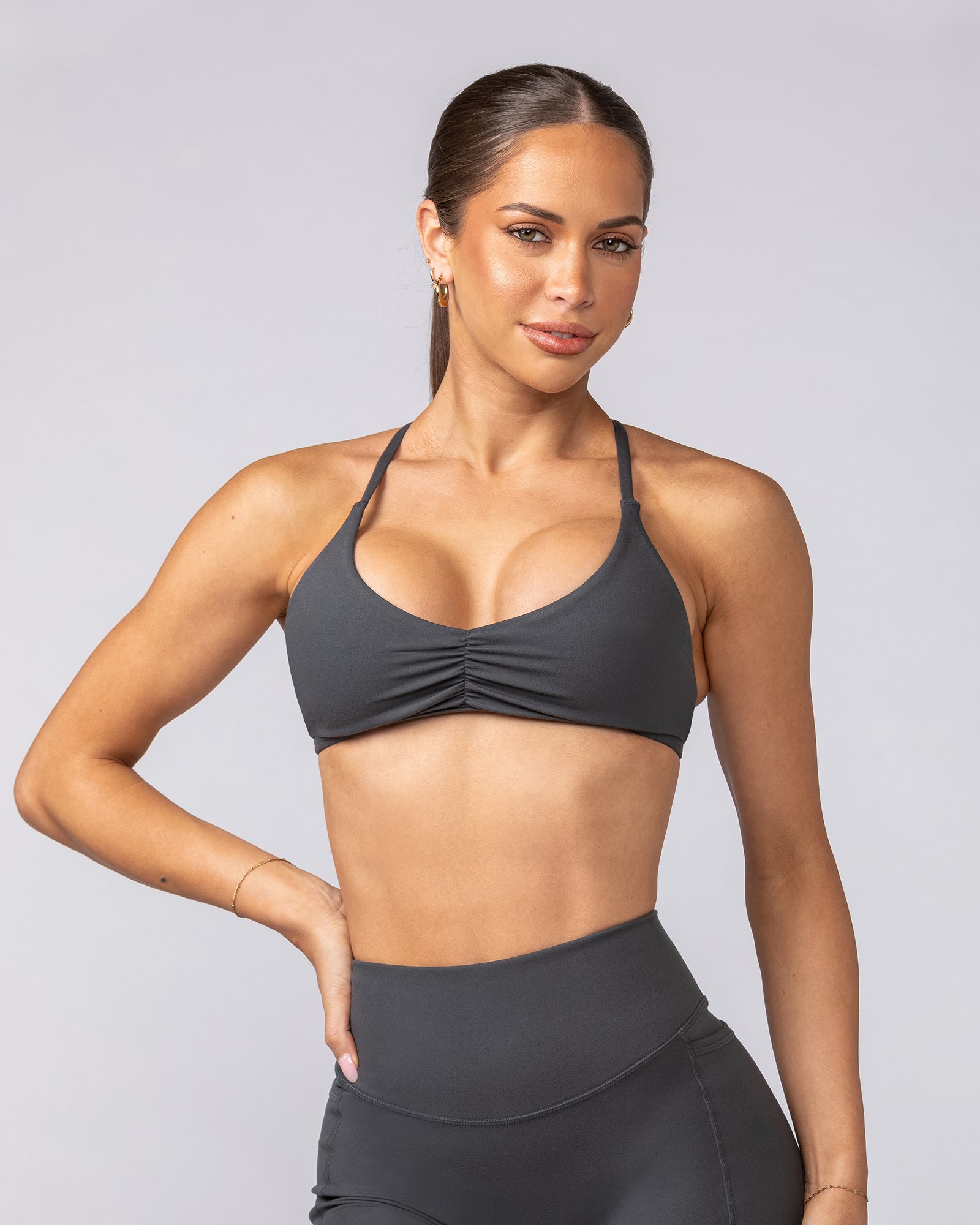 Honey Bralette - Granite-Bralettes-XXS-062502GRNT-XXS-MNAPPRL42948-2-Muscle Nation