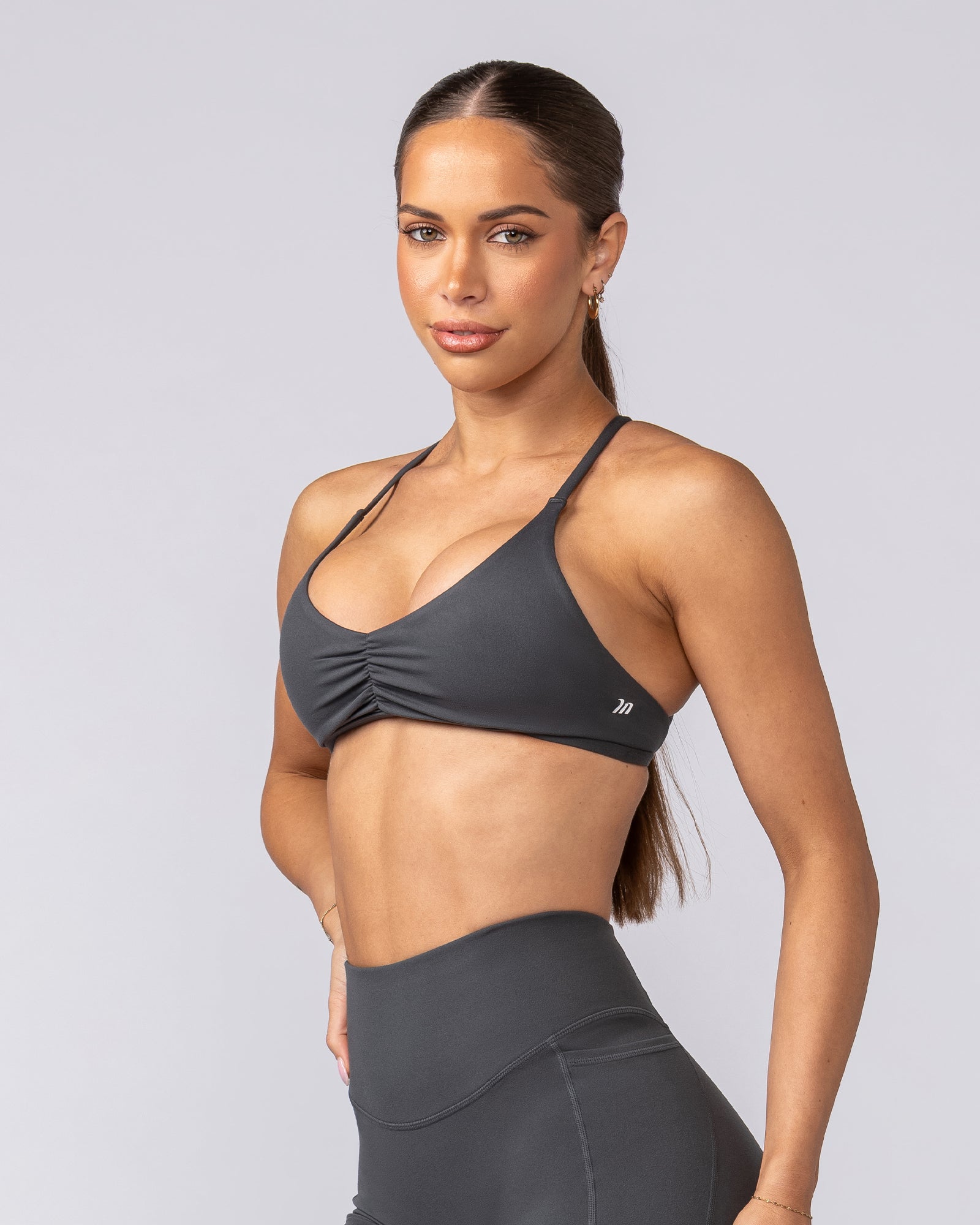 Honey Bralette - Granite-Bralettes-XXS-062502GRNT-XXS-MNAPPRL42948-3-Muscle Nation
