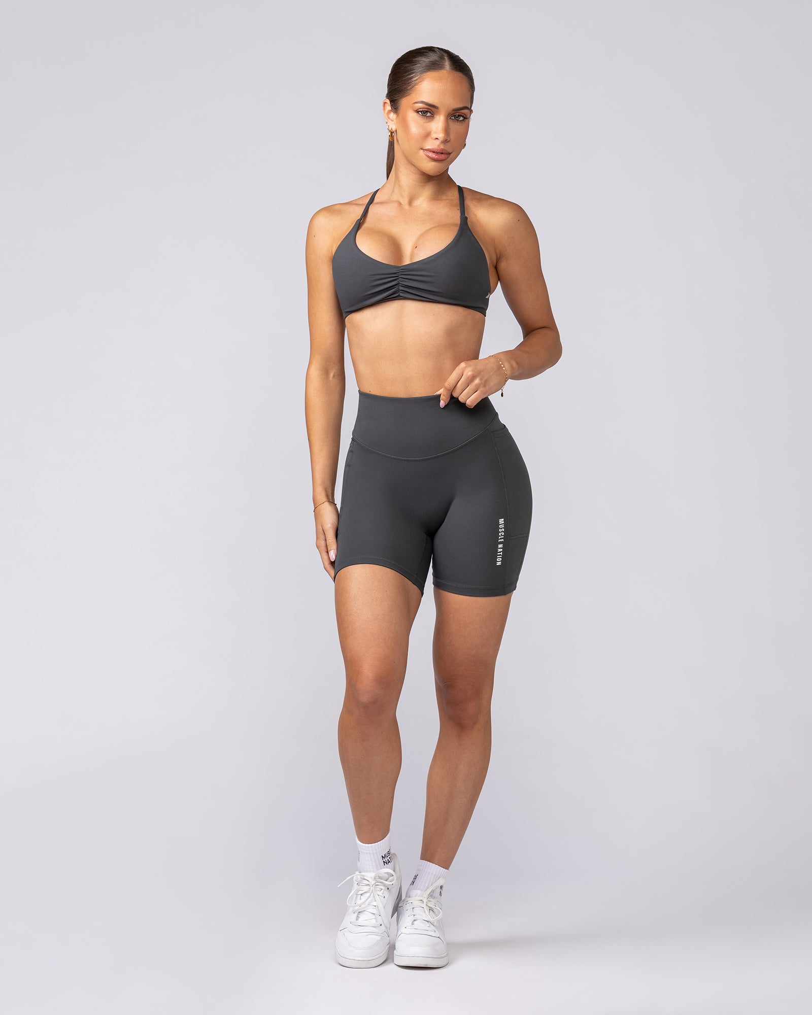 Honey Bralette - Granite-Bralettes-XXS-062502GRNT-XXS-MNAPPRL42948-6-Muscle Nation