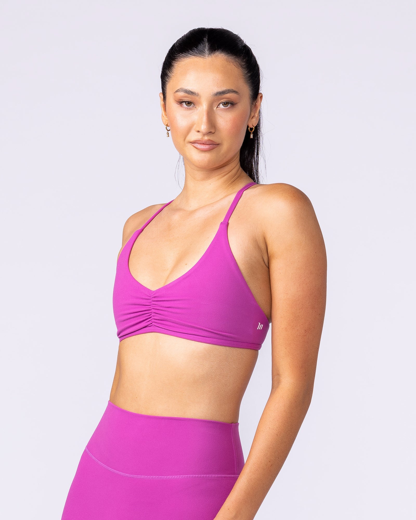 Honey Bralette - Radiant Orchid-Bralettes-XXS-1125103RORID-XXS-MNAPPRL46090-4-Muscle Nation