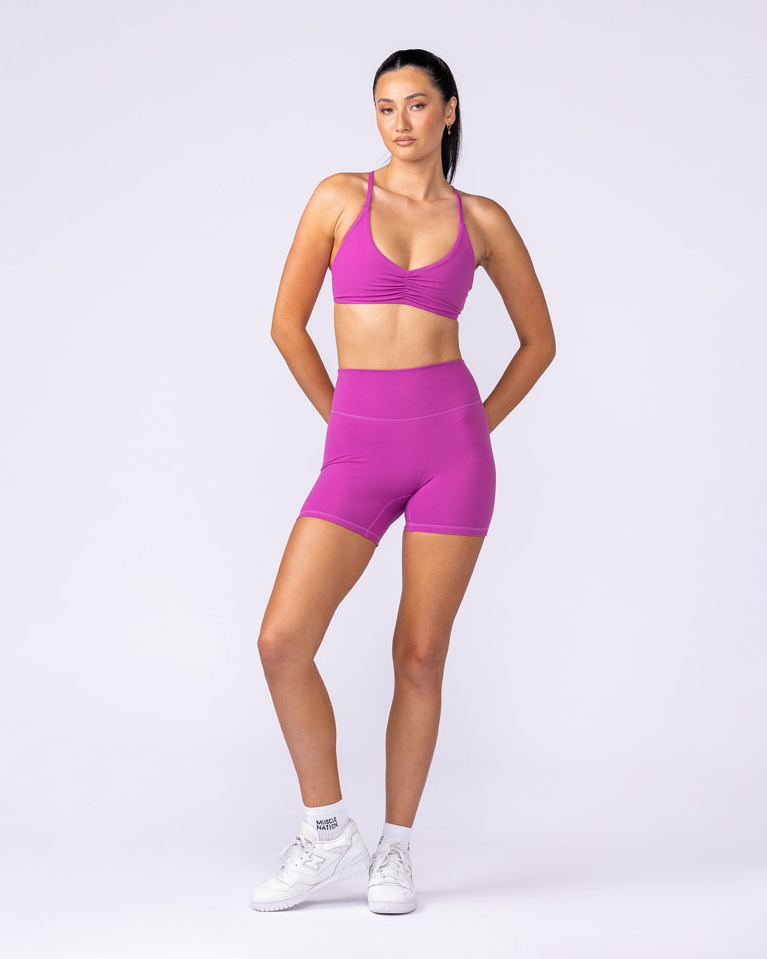 Honey Bralette - Radiant Orchid-Bralettes-XXS-1125103RORID-XXS-MNAPPRL46090-6-Muscle Nation
