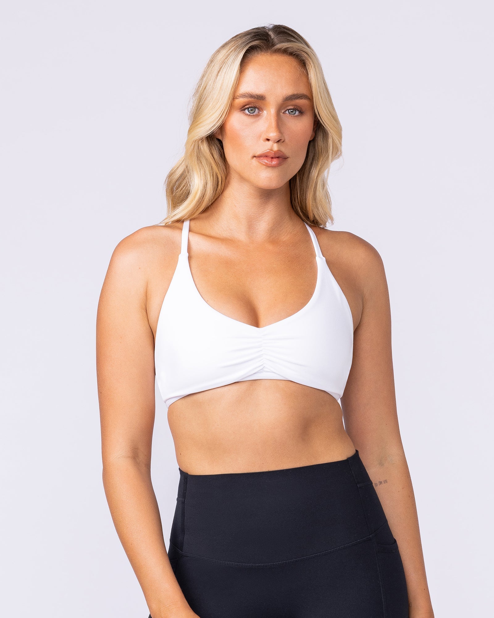 Honey Bralette - White-Bralettes-XXS-062502WHT-XXS-MNAPPRL42964-3-Muscle Nation