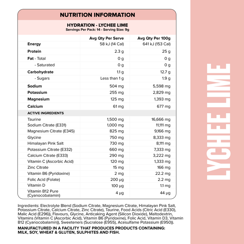 HYDRATION Sticks – Lychee Lime – 14 Pack – image 3