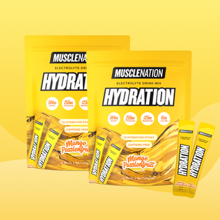 HYDRATION Sticks Mango Passionfruit, two pouches