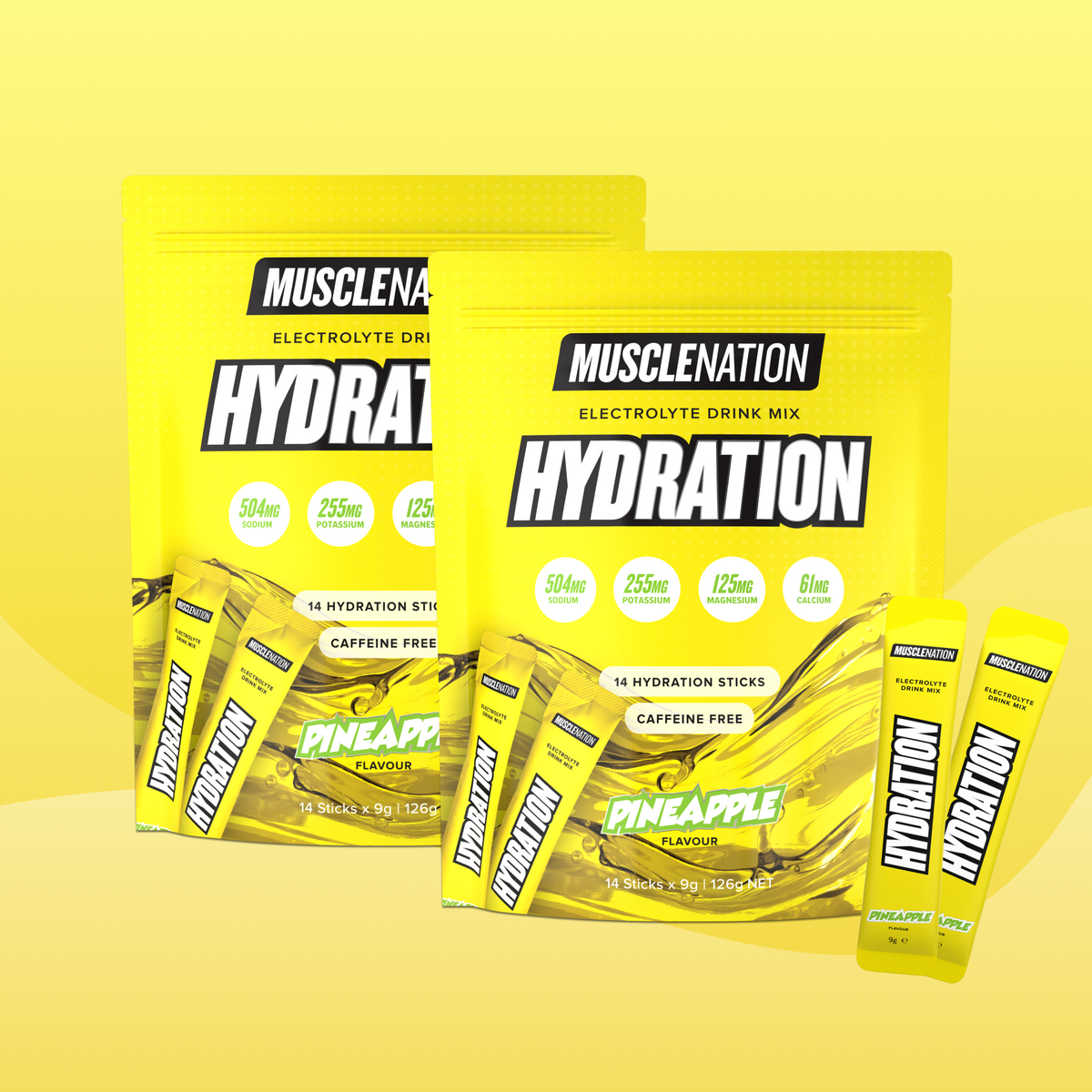 HYDRATION Sticks Pineapple, two pouches