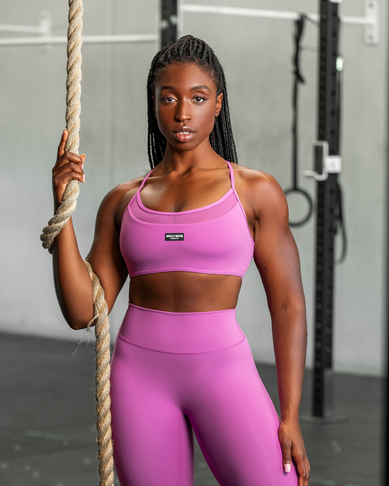 Rapture Bra - Dahlia-Sports Bras-XS-072337DAHLIA-XS-MNAPPRL26217-1-Muscle Nation
