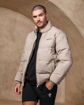 Mens Puffer Jacket - Fossil-Jackets-S-042341FOSIL-S-MNAPPRL24056-1-Muscle Nation
