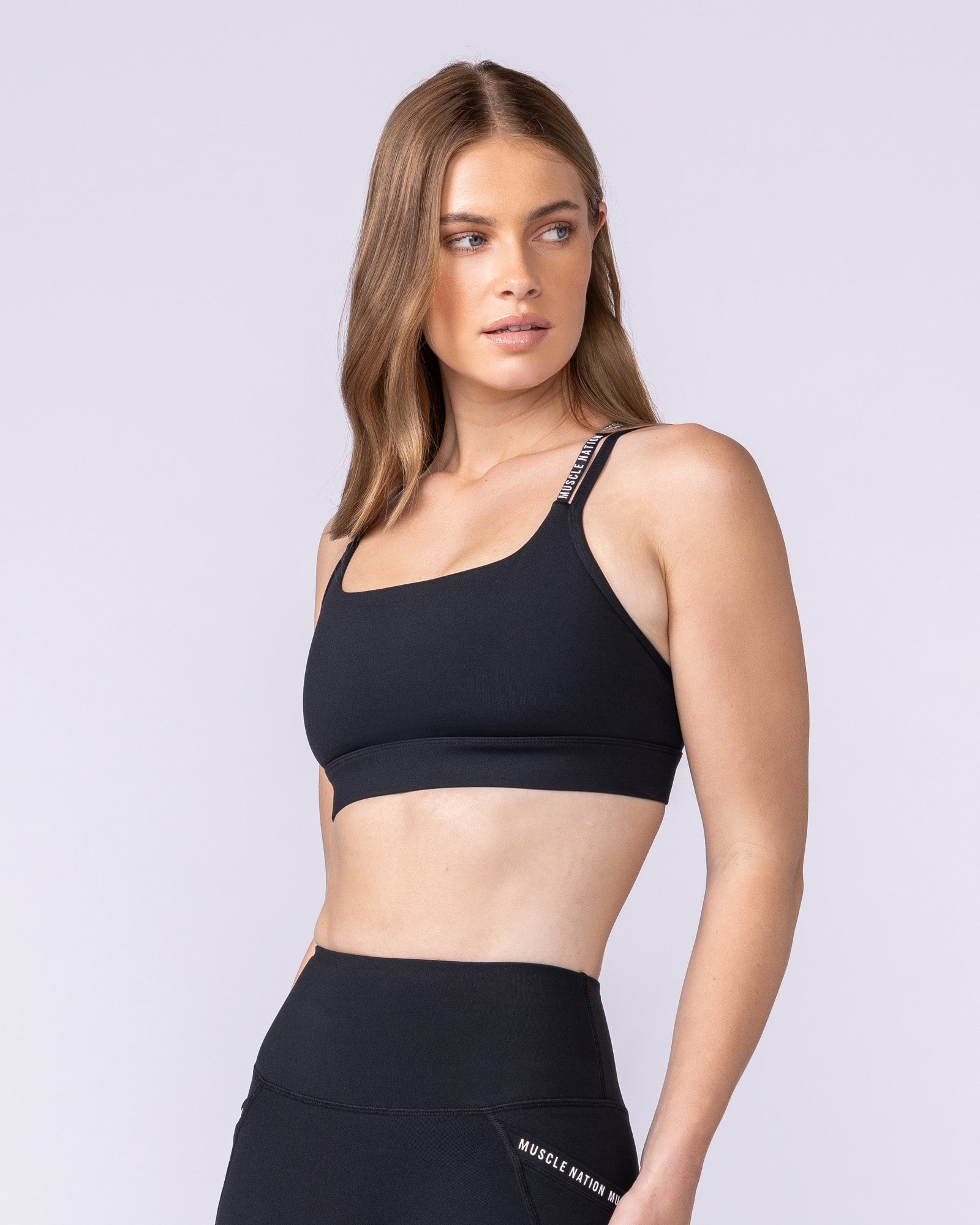 Illusion Bra - Black-Sports Bras-XXS-112521BLK-XXS-MNAPPRL44878-3-Muscle Nation