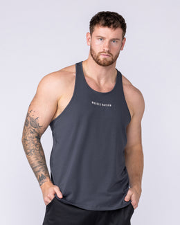 Infinite Y Back Singlet - Thunder-Singlets & Tanks-S-072301THNDR-S-MNAPPRL25380-1-Muscle Nation