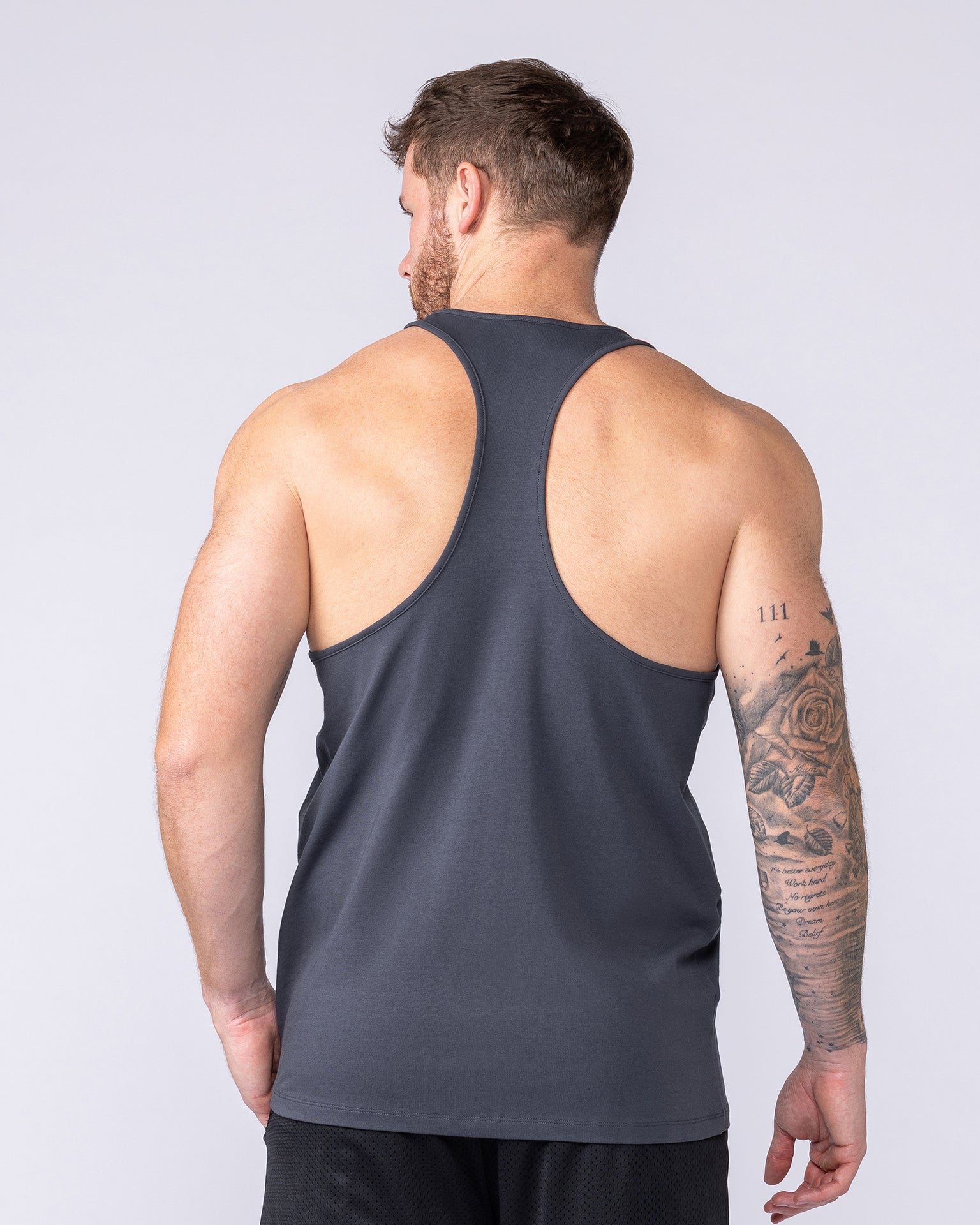 Infinite Y Back Singlet - Thunder-Singlets & Tanks-S-072301THNDR-S-MNAPPRL25380-5-Muscle Nation