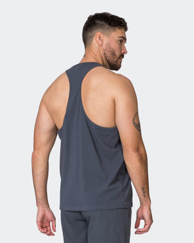 Infinite Y Back Singlet - Thunder-Singlets & Tanks-S-072301THNDR-S-MNAPPRL25380-1-Muscle Nation