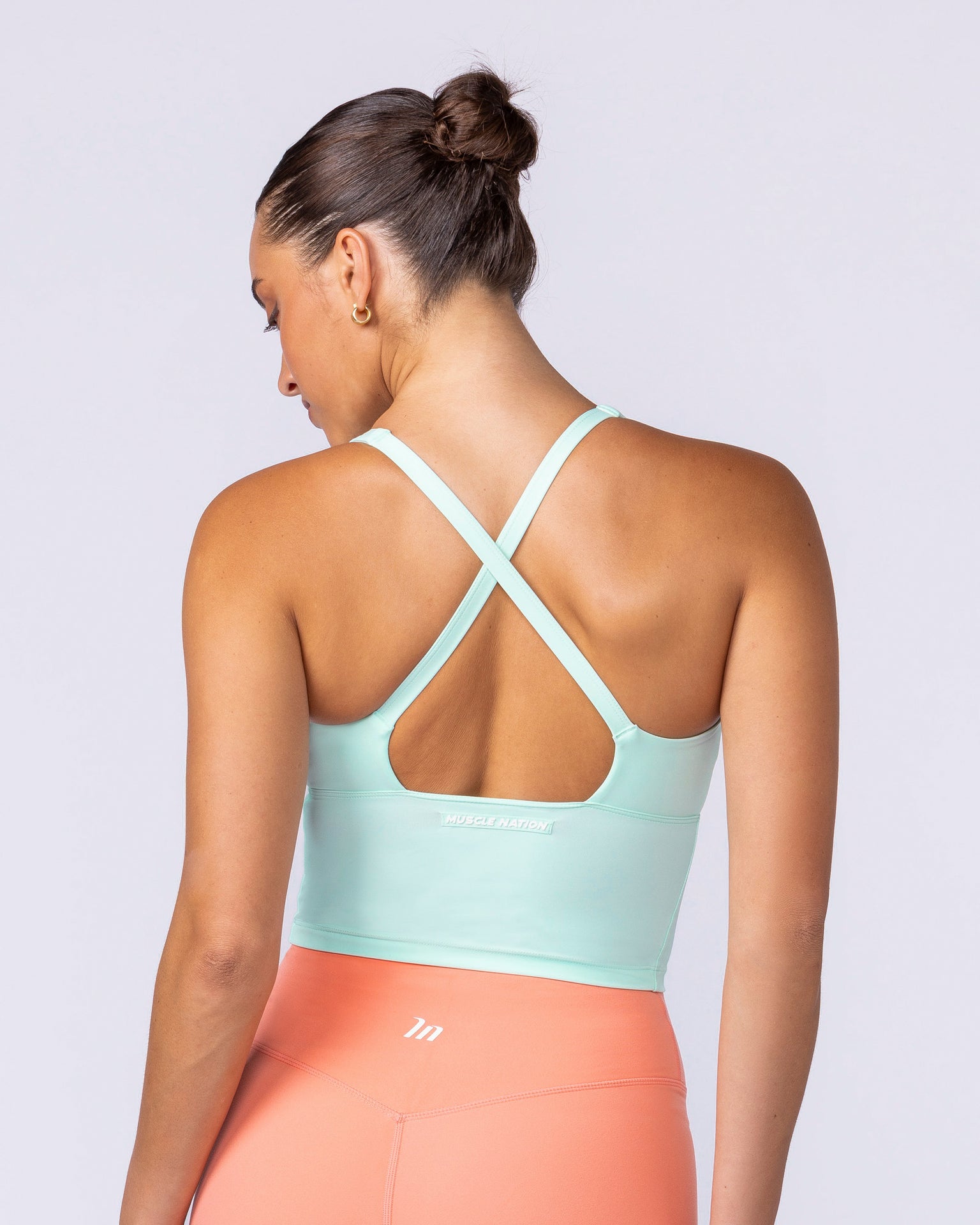 Influence Bra Tank - Ocean Wave-Singlets & Tanks-XXS-112533OWV-XXS-MNAPPRL48148-4-Muscle Nation