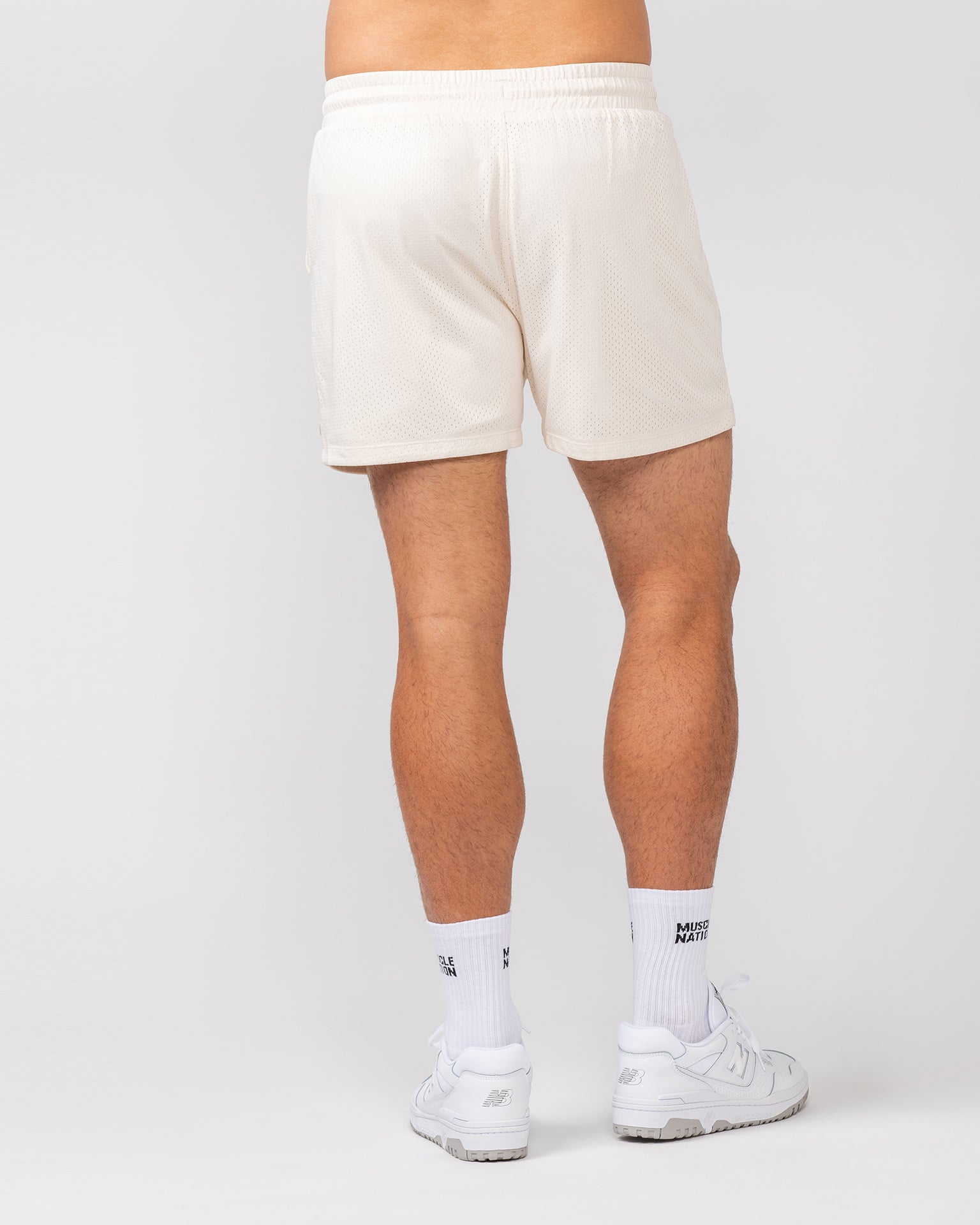 Lay Up 3.5" Shorts - Travertine-Shorts-S-052404TRAV-S-MNAPPRL31846-5-Muscle Nation