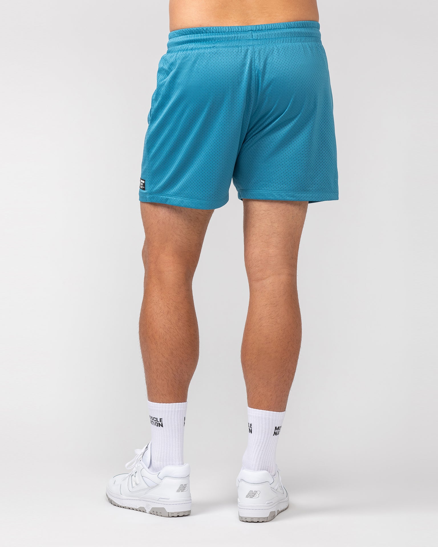 Lay Up 3.5" Shorts - Indigo-Shorts-S-052404INGO-S-MNAPPRL31839-6-Muscle Nation