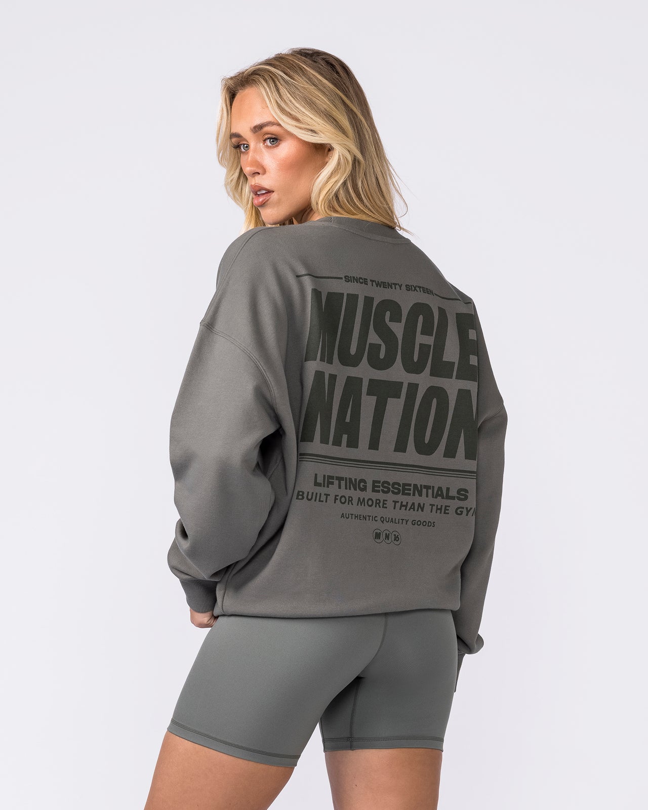 Kick-Start Boxy Pullover - Botanica-Jumpers & Hoodies-XXS-042618BTNCA-XXS-MNAPPRL50232-4-Muscle Nation