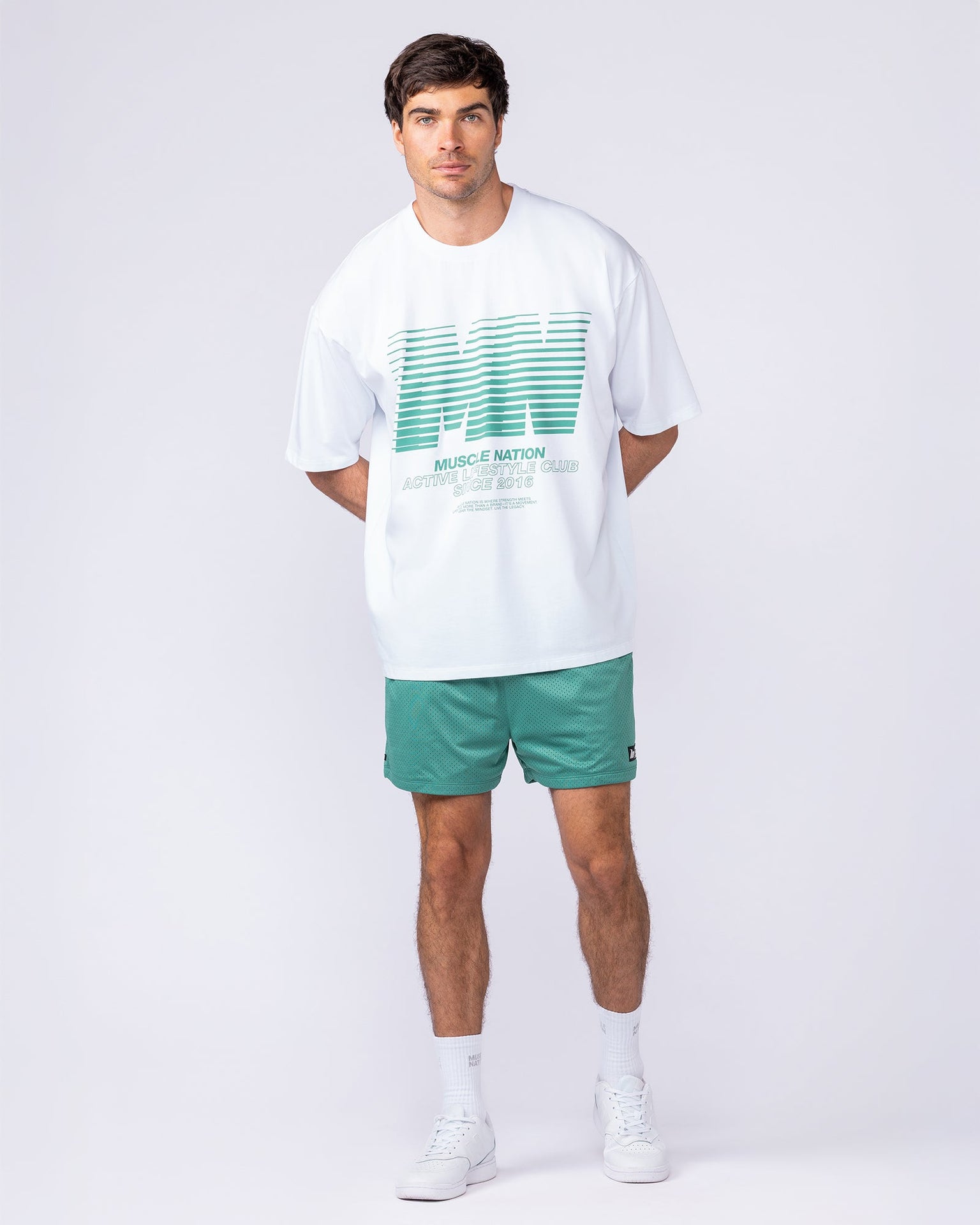 Lay Up 3.5" Shorts - Alpine-Shorts-S-112553APN-S-MNAPPRL47018-5-Muscle Nation