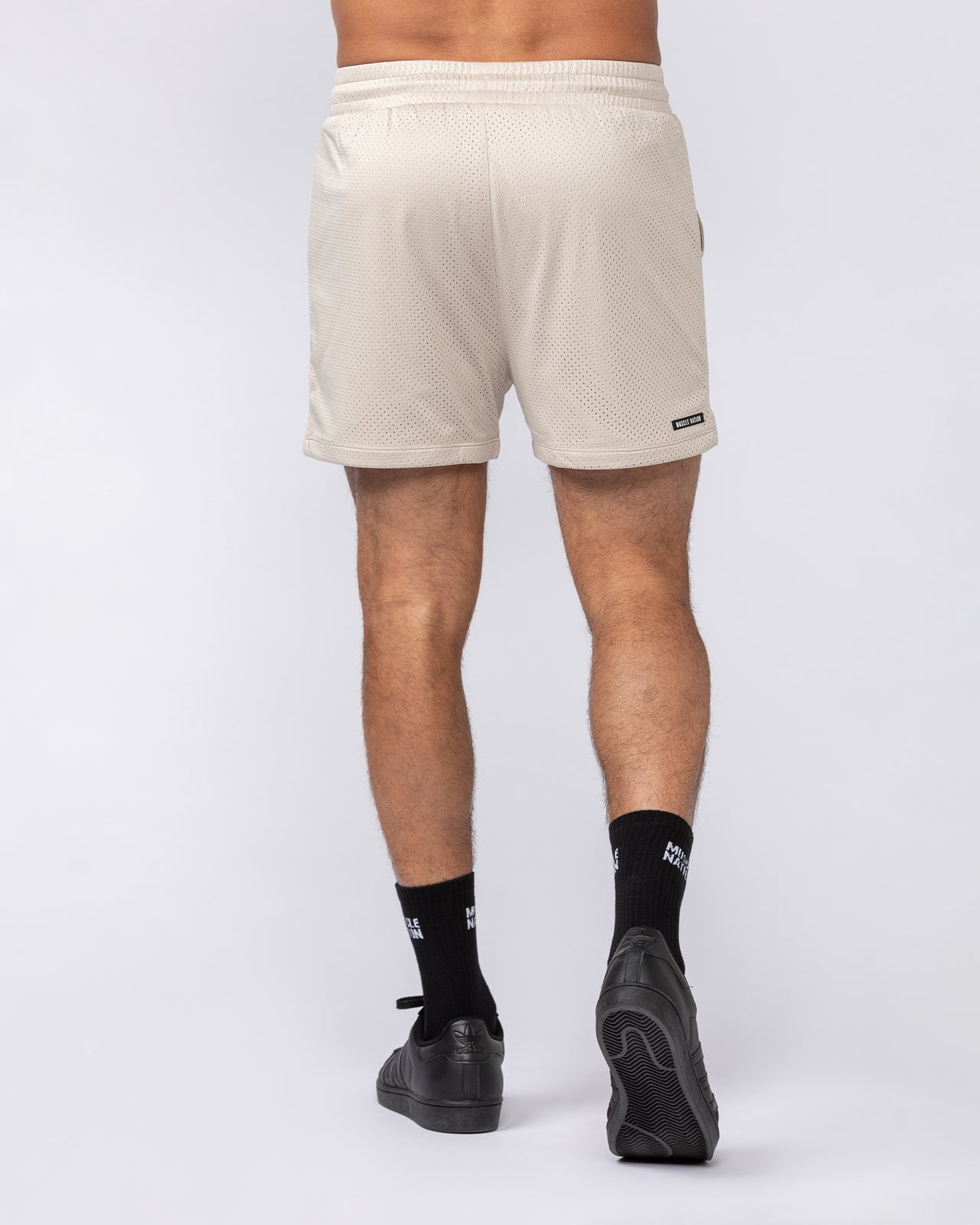 Lay Up 3.5" Shorts - Beige-Shorts-S-082528BEIGE-S-MNAPPRL43527-5-Muscle Nation