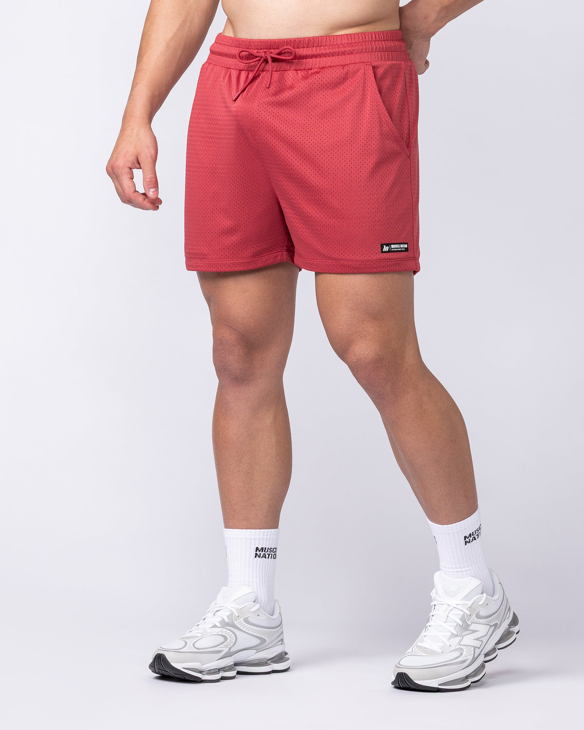 Lay Up 3.5" Shorts - Pale Cherry