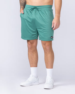 Lay Up 5" Shorts - Alpine-Shorts-S-112554APN-S-MNAPPRL47025-1-Muscle Nation