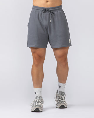 Lee Lem Waffle Shorts - Platinum Grey-Shorts-XS-022549PLGREY-XS-MNAPPRL42797-2-Muscle Nation