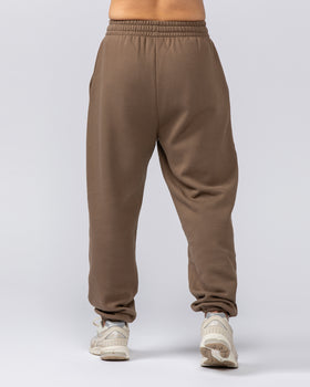 Lee Lem Track Pants - Washed Hazelnut-Bottoms-XS-022542WSHHZLNT-XS-MNAPPRL41006-5-Muscle Nation