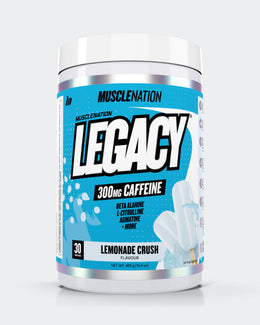 LEGACY Pre Workout Energy - Lemonade Crush - 30 serves-Pre-Workouts-MNSUPPS0200-764460254266-1-Muscle Nation