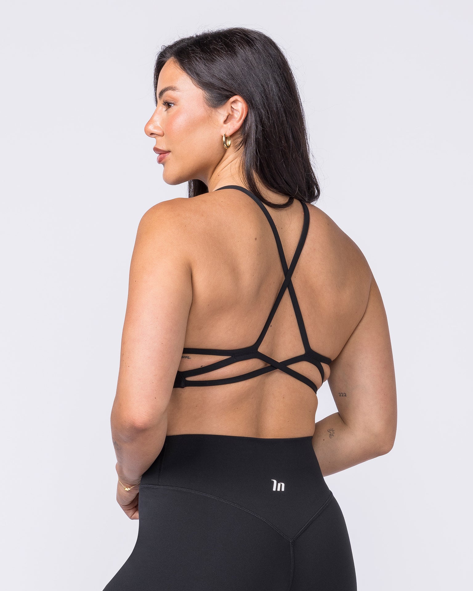 Liberty Afterglow Bralette - Black-Bralettes-XXS-022602BLK-XXS-MNAPPRL48297-2-Muscle Nation