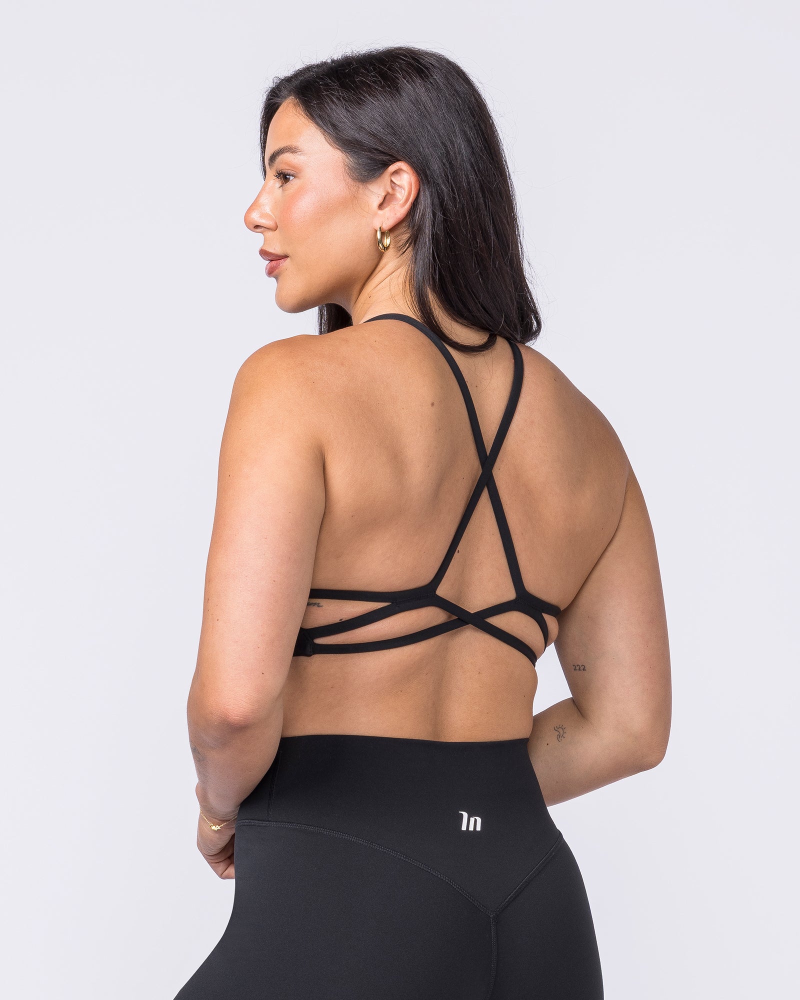 Liberty Afterglow Bralette - Black-Bralettes-XXS-022602BLK-XXS-MNAPPRL48297-2-Muscle Nation