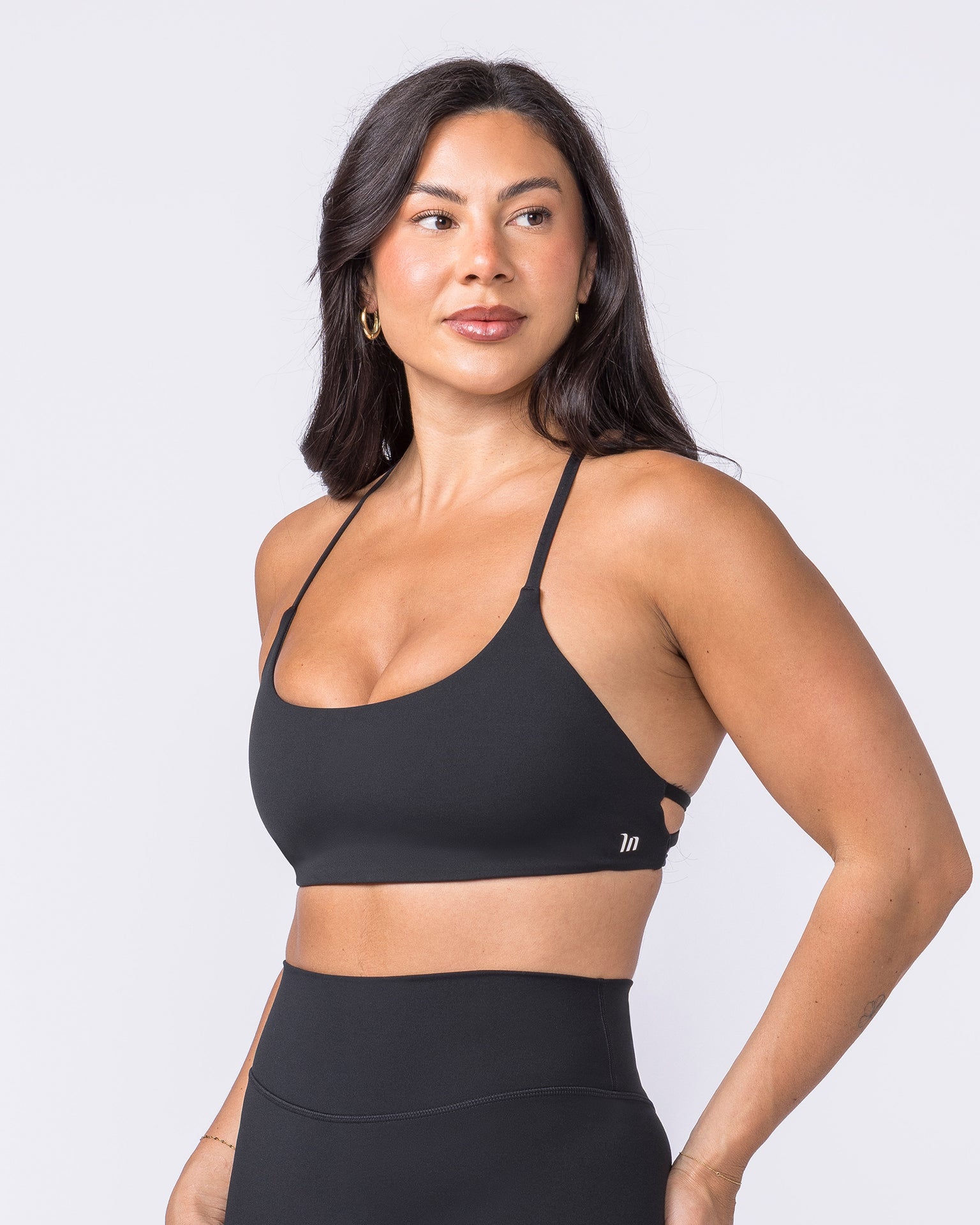 Liberty Afterglow Bralette - Black-Bralettes-XXS-022602BLK-XXS-MNAPPRL48297-3-Muscle Nation