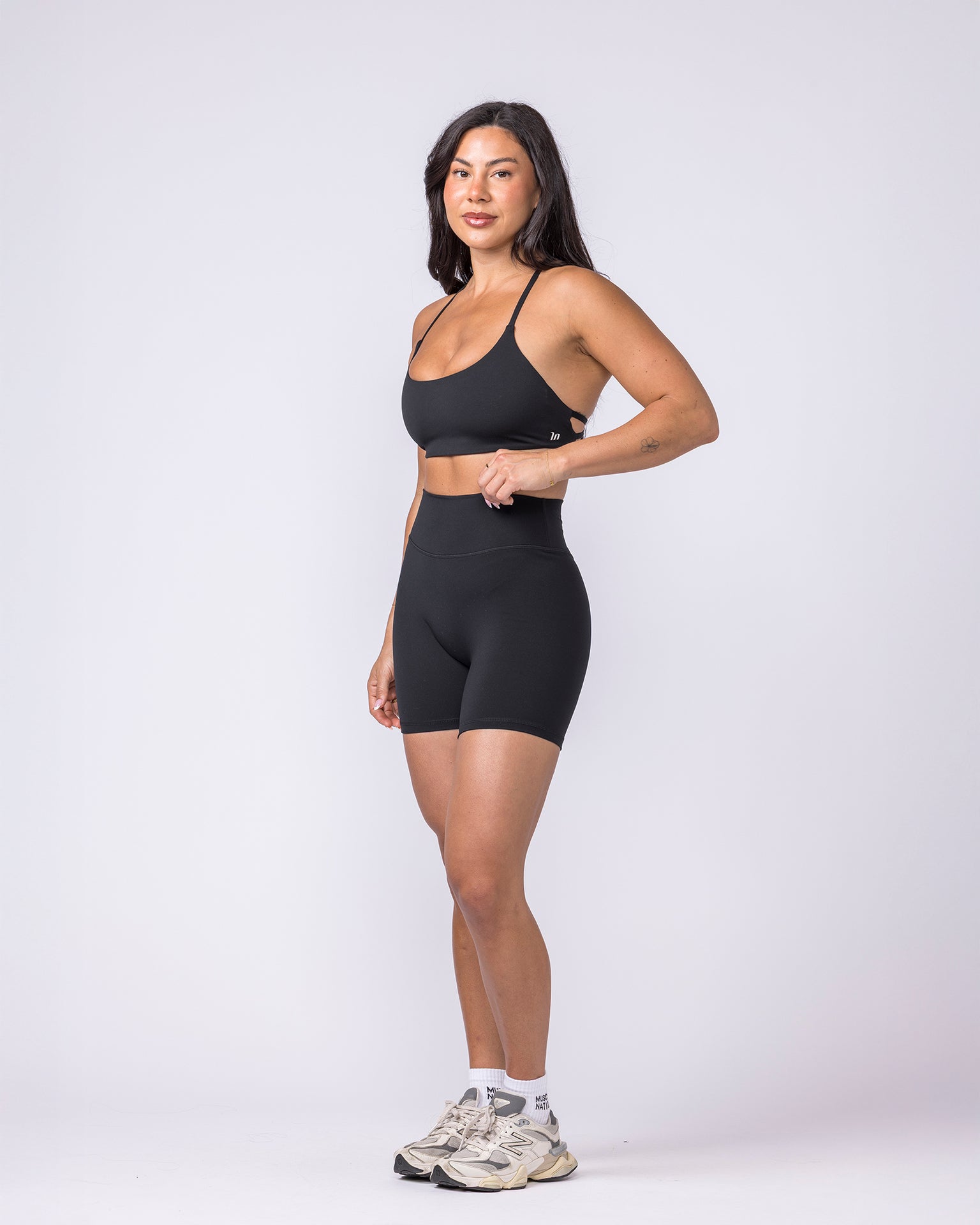 Liberty Afterglow Bralette - Black-Bralettes-XXS-022602BLK-XXS-MNAPPRL48297-5-Muscle Nation